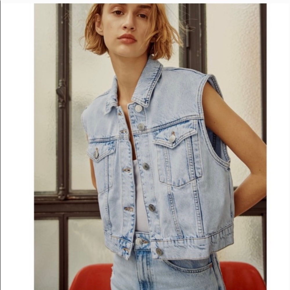 Zara jean vest